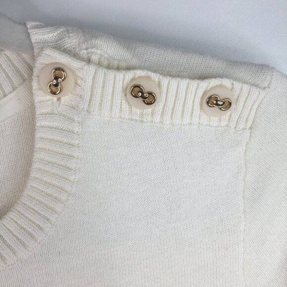 Charter Club checkered  sweater black/cream size S - Picture 3 of 6